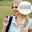 Green Fork Creative Metal Golf Ball Divot In Stock | https://www.bestnamebadges.com