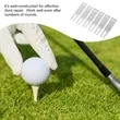 Green Fork Creative Metal Golf Ball Divot In Stock | https://www.bestnamebadges.com