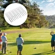 Green Fork Creative Metal Golf Ball Divot In Stock | https://www.bestnamebadges.com