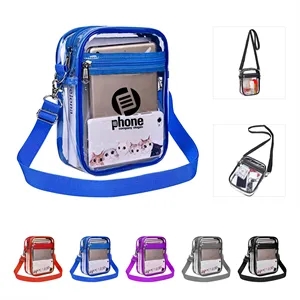 Clear Pvc Crossbody Purse Bag