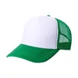 5 Panel Two Tone Mesh Back Trucker Cap | https://www.bestnamebadges.com