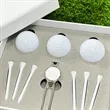 Personalized Gift Set with Golf Tee Putting Green Fork | https://www.bestnamebadges.com