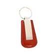 PU Drop Shaped Keychain | https://www.bestnamebadges.com