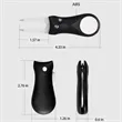 Folding Golf Divot Tool with Magnetic Ball Marker In Stock | https://www.bestnamebadges.com