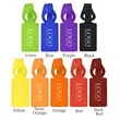 Rectangular Silicone Luggage Tag | https://www.bestnamebadges.com