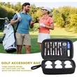 Golf Storage Case for 6 Balls Accessories In Stock | https://www.bestnamebadges.com