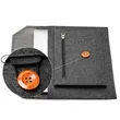 11 to 15" Felt Multi-Purpose Laptop Sleeve In Stock | https://www.bestnamebadges.com