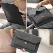 11 to 15" Felt Multi-Purpose Laptop Sleeve In Stock | https://www.bestnamebadges.com