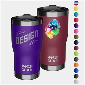 20 oz Wyld Gear® Stainless Steel Vacuum Insulated Tumbler | https://www.bestnamebadges.com