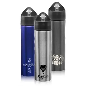 25 oz. Slim Stainless Steel Water Bottles | https://www.bestnamebadges.com
