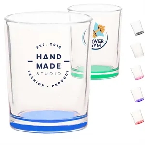 3 oz. Arc Votive Candle Holders Glass | https://www.bestnamebadges.com