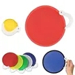 Custom Round Twist Hand Fans | https://www.bestnamebadges.com