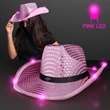 Sequin Cowboy Hat with Black Band | https://www.bestnamebadges.com