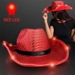 Sequin Cowboy Hat with Black Band | https://www.bestnamebadges.com