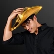 Sequin Cowboy Hat with Black Band | https://www.bestnamebadges.com