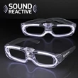 Sound Reactive LED Party Shades, 80s Style | https://www.bestnamebadges.com