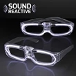 Sound Reactive LED Party Shades, 80s Style | https://www.bestnamebadges.com