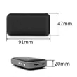 Mini Wireless Smart Portable Black Speaker | https://www.bestnamebadges.com