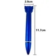 Mini Rocket Flashlight Rollerball Pens Black | https://www.bestnamebadges.com
