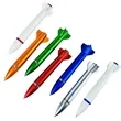 Mini Rocket Flashlight Rollerball Pens Black | https://www.bestnamebadges.com