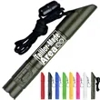 Multi Functional Whistle Ballpoint Light Key Chain Black Pen | https://www.bestnamebadges.com