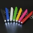 Multi Functional Whistle Ballpoint Light Key Chain Black Pen | https://www.bestnamebadges.com