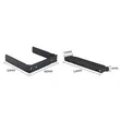 Mini Metal Triangle Kickstand Back Black Phone Holder Stand | https://www.bestnamebadges.com