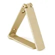 Mini Metal Triangle Kickstand Back Black Phone Holder Stand | https://www.bestnamebadges.com
