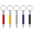 Portable Multi Tool Ruler Ballpoint Pens Keychain | https://www.bestnamebadges.com
