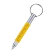 Portable Multi Tool Ruler Ballpoint Pens Keychain | https://www.bestnamebadges.com