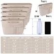 Multiple Pockets Purse Organizer Handbag Tote Bag | https://www.bestnamebadges.com