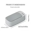 Versatile Portable Professional Sonic Eye Glasses Cleaner | https://www.bestnamebadges.com