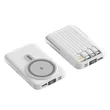 10000mAh 4 Built Cable Portable Charger Wireless Power Bank | https://www.bestnamebadges.com