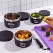 Swell® Food Canister Set | https://www.bestnamebadges.com