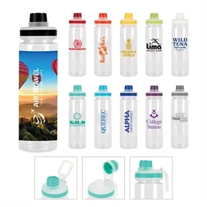Scottsdale 24 oz. Recycled (RPET) Water Bottle | https://www.bestnamebadges.com