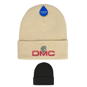 Polyana Knit Cuffed Beanie | https://www.bestnamebadges.com