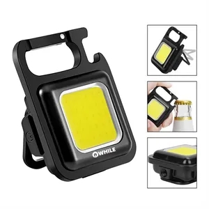 Rechargeable COB Emergency Worklight with Carabiner