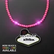 LED Bead Necklace with Las Vegas Medallion | https://www.bestnamebadges.com