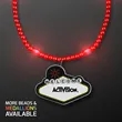 LED Bead Necklace with Las Vegas Medallion | https://www.bestnamebadges.com