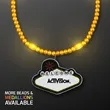 LED Bead Necklace with Las Vegas Medallion | https://www.bestnamebadges.com