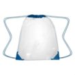 Clear EVA Drawstring Backpack | https://www.bestnamebadges.com