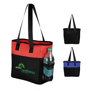 Sydney 12 Can Cooler Tote Bag | https://www.bestnamebadges.com