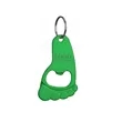 Custom Foot Shaped Bottle Opener Keychain | https://www.bestnamebadges.com