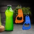 Custom Foot Shaped Bottle Opener Keychain | https://www.bestnamebadges.com