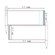 Rollout Paper Pullout Banner Pen | https://www.bestnamebadges.com