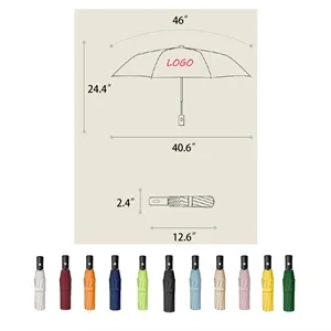 Customizable 8-Rib Automatic Dual-Use Umbrella