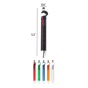 Customizable 4-color Touch Screen Holder Ballpoint Pen