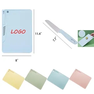 Multifunctional Plastic 2-in-1 Chopping Board