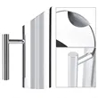 35oz Sleek Custom Stainless Steel Pitcher | https://www.bestnamebadges.com