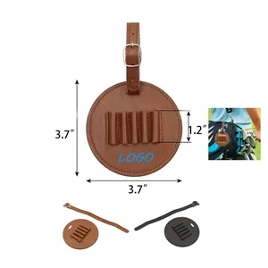 PU Leather Golf Tee Organizer Holster
